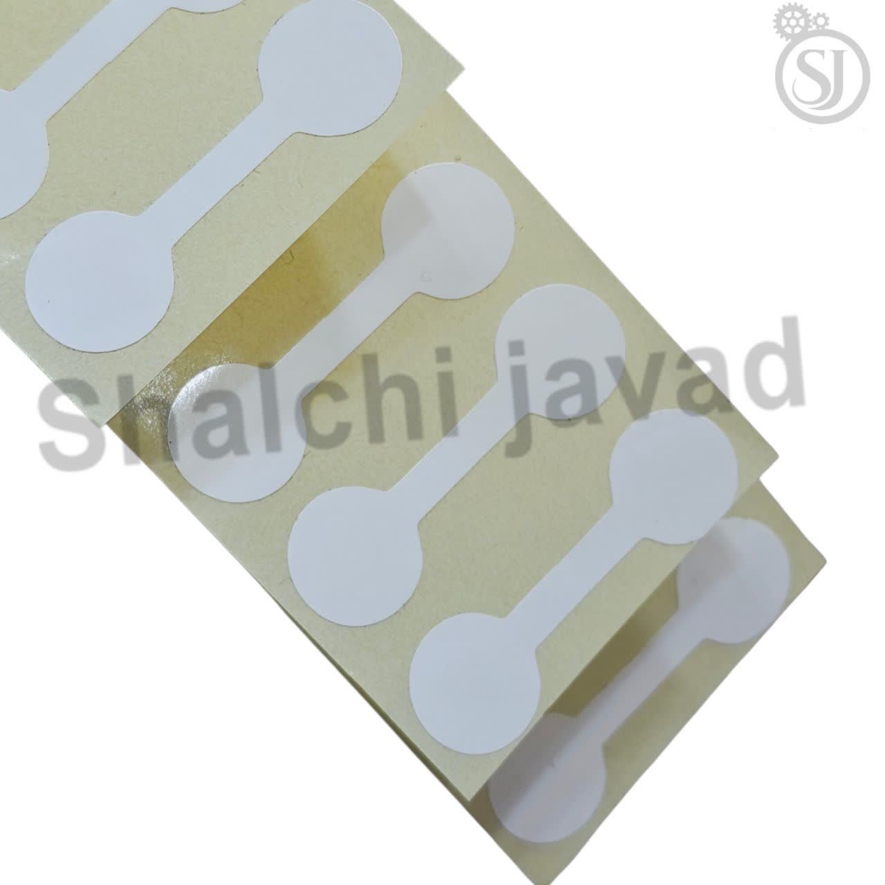 اتکت چسبی دمبلی ۱۰۰۰ عددی مخصوص زرگری و طلاسازی